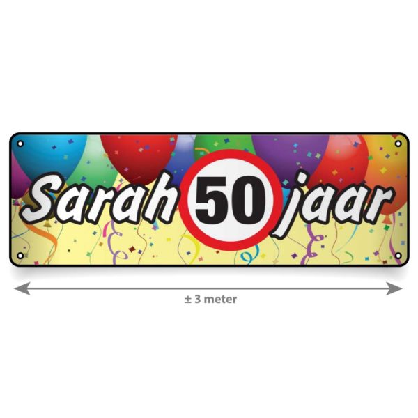Sarah 50 jaar