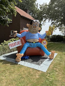 Opblaasbaas Verhuur plaats foto